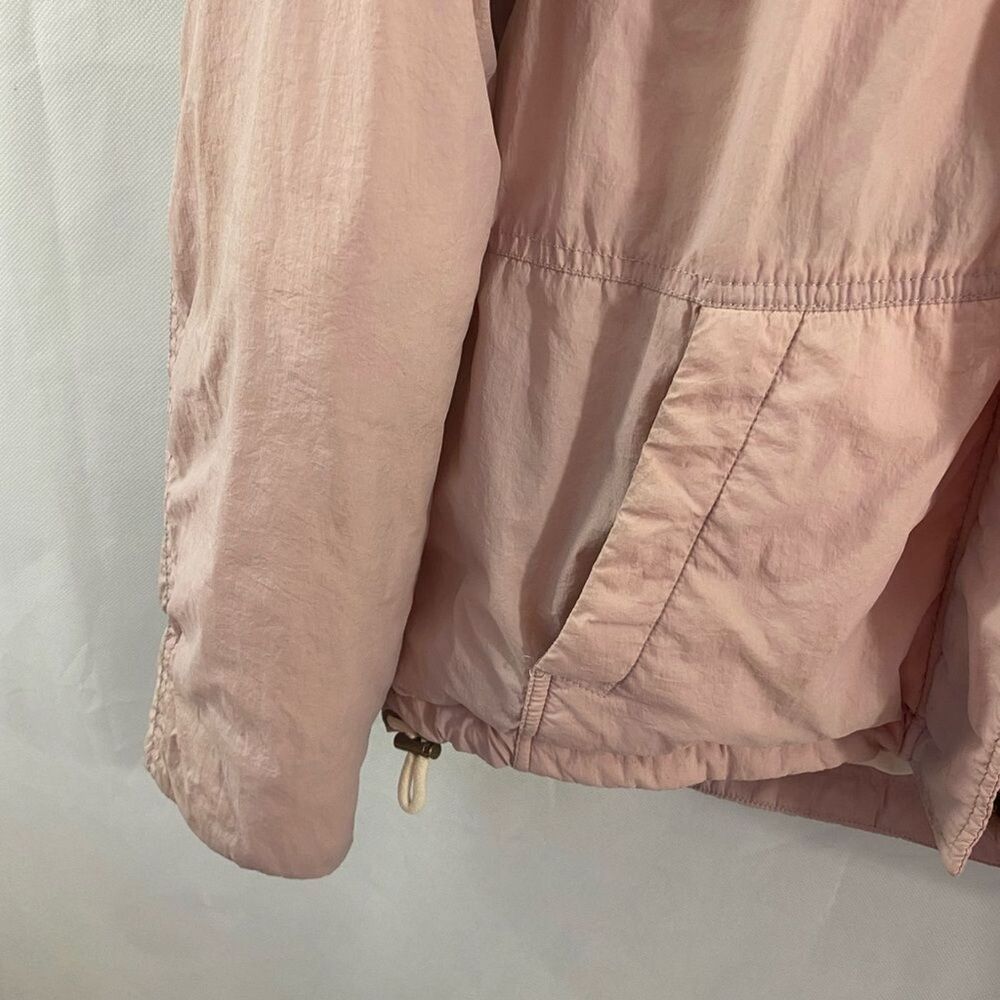 Arizona Jean Co women’s large winter coat pink hooded zip and snap‎ - Picture 8 of 8